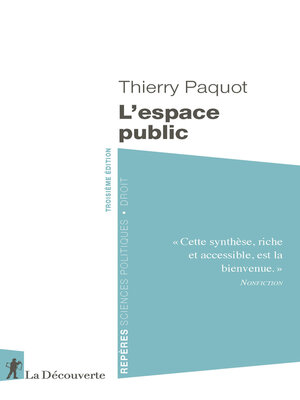 cover image of L'espace public